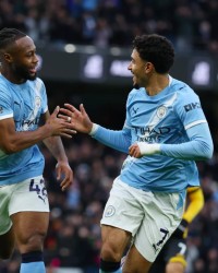 九游电脑版-近4轮首胜+终结连败！曼城2-0狼队 马尔穆什破门 塞梅尼奥4场3球